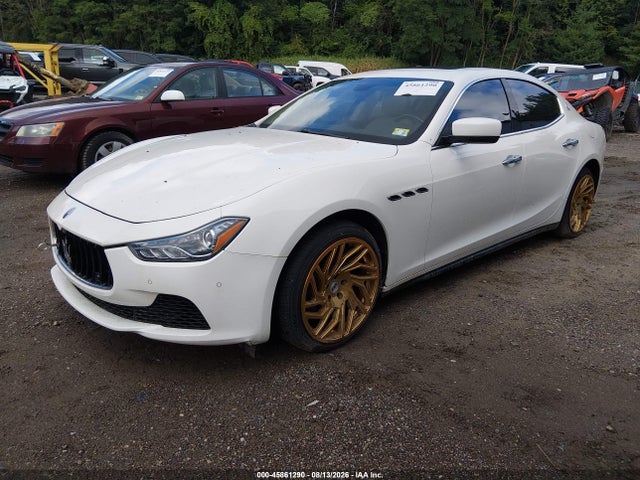 45861290 :رقم المزاد ، ZAM57RTA8E1085628 vin ، 2014 Maserati Ghibli S Q4 مزاد بيع