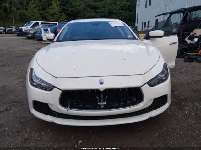 45861290 :رقم المزاد ، ZAM57RTA8E1085628 vin ، 2014 Maserati Ghibli S Q4 مزاد بيع