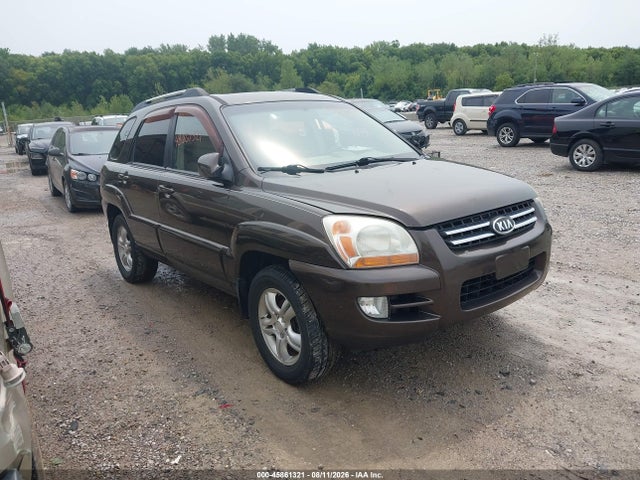 45861321 :رقم المزاد ، KNDJF723477316022 vin ، 2007 Kia Sportage Ex V6 مزاد بيع