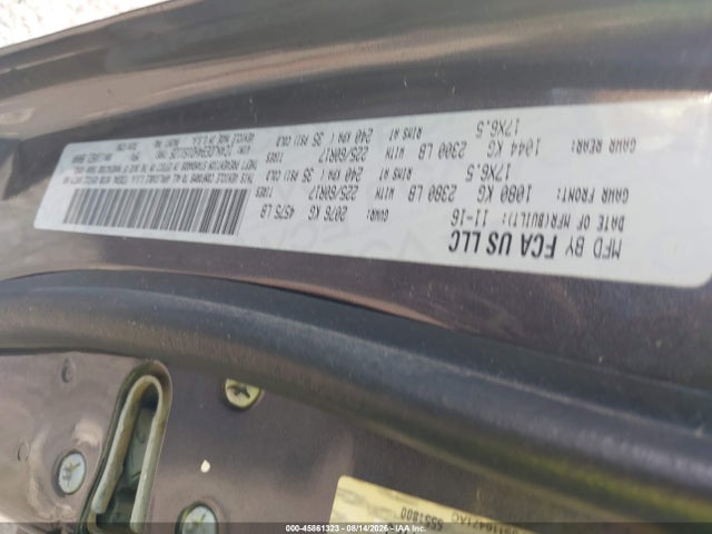 Продаж на аукціоні авто 2017 Jeep Compass Latitude, vin: 1C4NJDEB4HD151125, номер лоту: 45861323