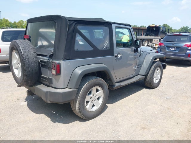 45861379 :رقم المزاد ، 1C4AJWAG7HL535921 vin ، 2017 Jeep Wrangler Sport مزاد بيع