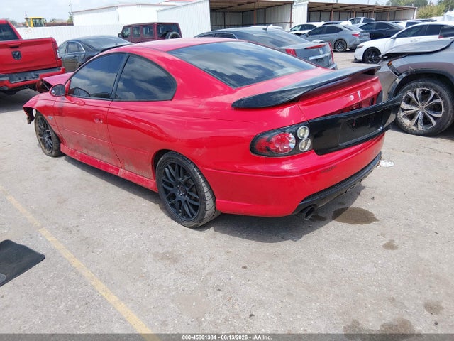 Aukcja sprzedaży 2006 Pontiac Gto, vin: 6G2VX12U76L526423, numer aukcji: 45861384