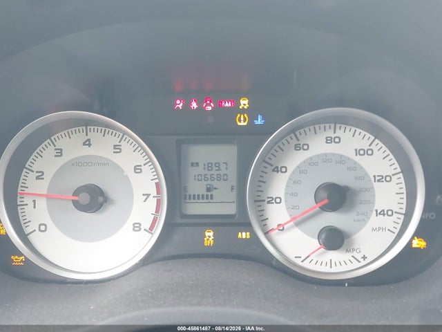 Продаж на аукціоні авто 2012 Subaru Impreza 2.0i, vin: JF1GPAA69CG200993, номер лоту: 45861487