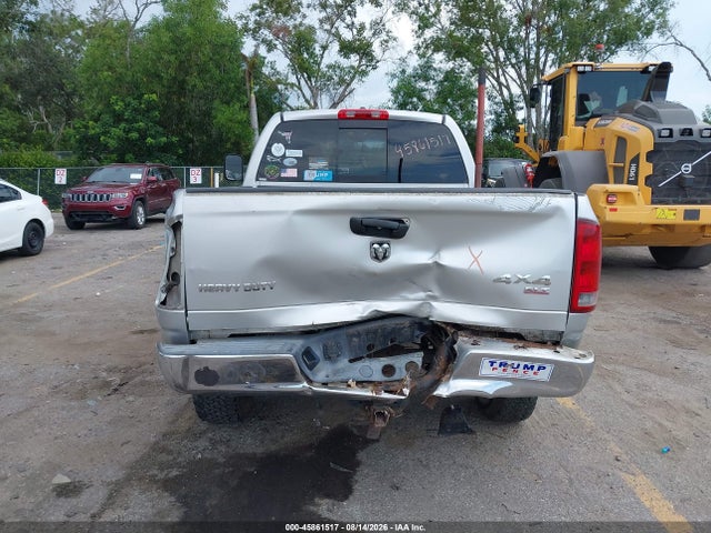 2006 Dodge Ram 2500 Slt/trx4 Off Road/sport/power Wagon მანქანა იყიდება აუქციონზე, vin: 3D7KS28D46G139077, აუქციონის ნომერი: 45861517