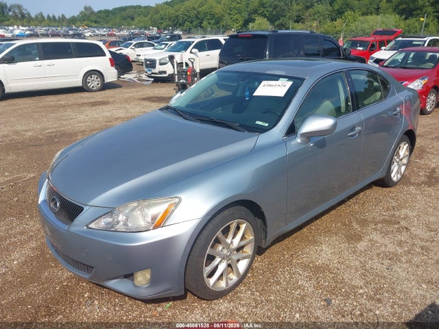 2006 Lexus Is 250 მანქანა იყიდება აუქციონზე, vin: JTHCK262962003714, აუქციონის ნომერი: 45861528