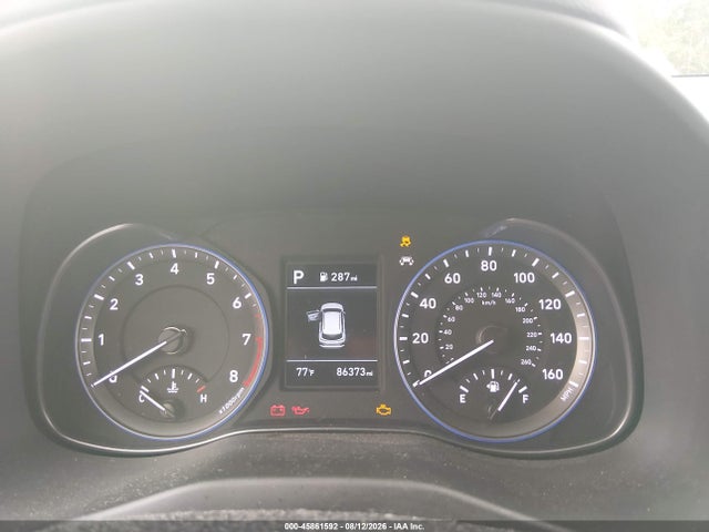 45861592 :رقم المزاد ، KM8K22AA3MU599735 vin ، 2021 Hyundai Kona Sel مزاد بيع