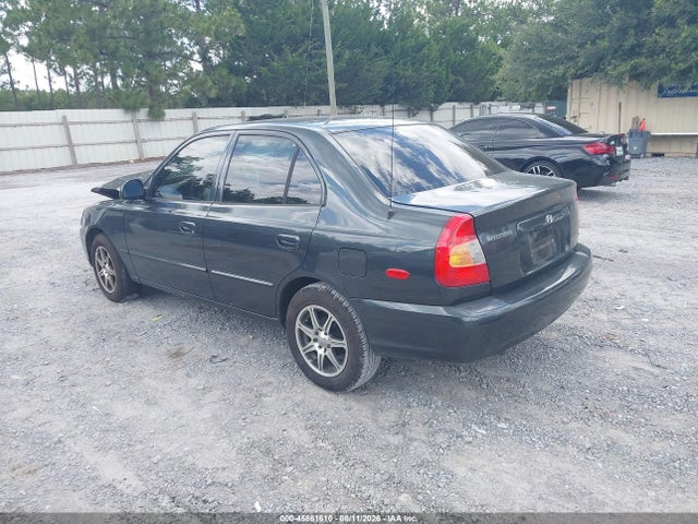 Aukcja sprzedaży 2002 Hyundai Accent Gl, vin: KMHCG45C42U398890, numer aukcji: 45861610