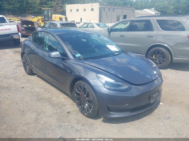 45861667 :رقم المزاد ، 5YJ3E1EC6NF360311 vin ، 2022 Tesla Model 3 Performance Dual Motor All-wheel Drive مزاد بيع