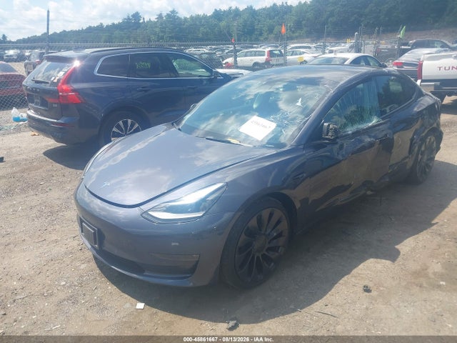 45861667 :رقم المزاد ، 5YJ3E1EC6NF360311 vin ، 2022 Tesla Model 3 Performance Dual Motor All-wheel Drive مزاد بيع