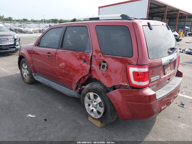 2012 Ford Escape Limited მანქანა იყიდება აუქციონზე, vin: 1FMCU0E79CKB09875, აუქციონის ნომერი: 45861672