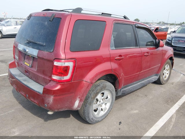 2012 Ford Escape Limited მანქანა იყიდება აუქციონზე, vin: 1FMCU0E79CKB09875, აუქციონის ნომერი: 45861672