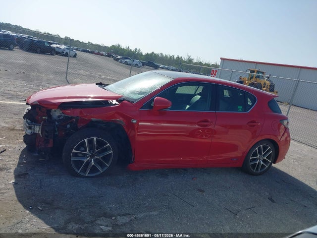 45861691 :رقم المزاد ، JTHKD5BH6G2259120 vin ، 2016 Lexus Ct 200h مزاد بيع