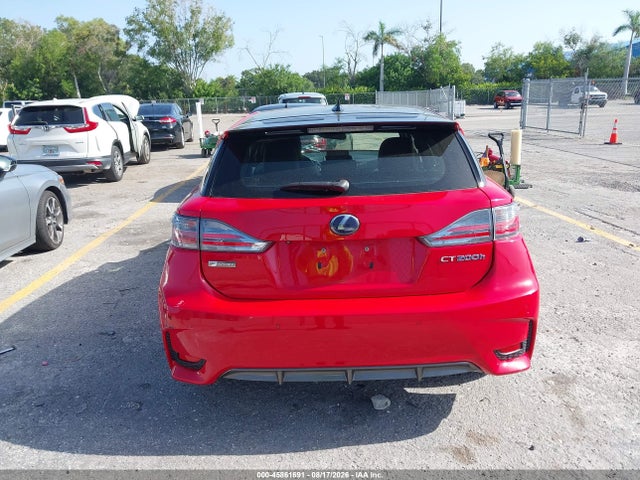 45861691 :رقم المزاد ، JTHKD5BH6G2259120 vin ، 2016 Lexus Ct 200h مزاد بيع