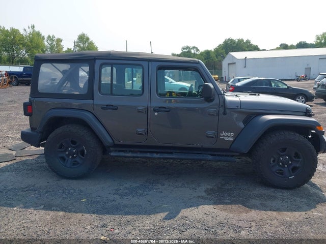 Продажа на аукционе авто 2018 Jeep Wrangler Unlimited Sport 4x4, vin: 1C4HJXDG8JW273525, номер лота: 45861704