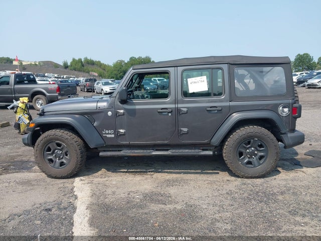 Продажа на аукционе авто 2018 Jeep Wrangler Unlimited Sport 4x4, vin: 1C4HJXDG8JW273525, номер лота: 45861704