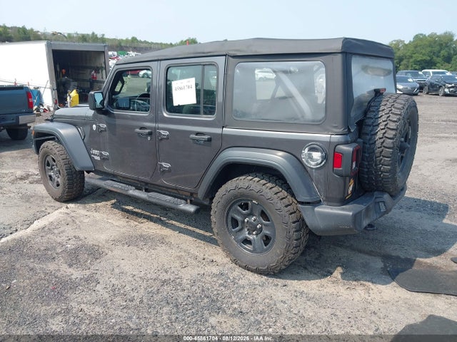 Продажа на аукционе авто 2018 Jeep Wrangler Unlimited Sport 4x4, vin: 1C4HJXDG8JW273525, номер лота: 45861704
