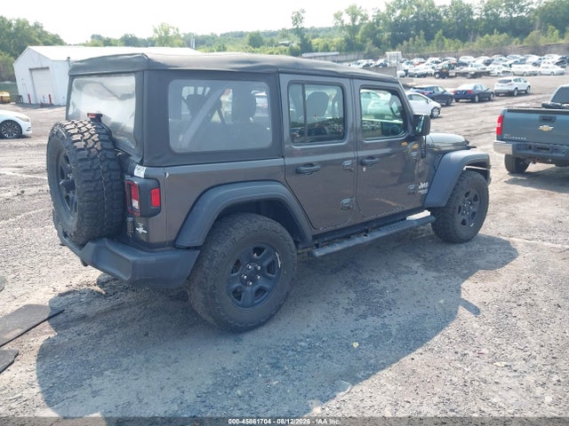 Продажа на аукционе авто 2018 Jeep Wrangler Unlimited Sport 4x4, vin: 1C4HJXDG8JW273525, номер лота: 45861704