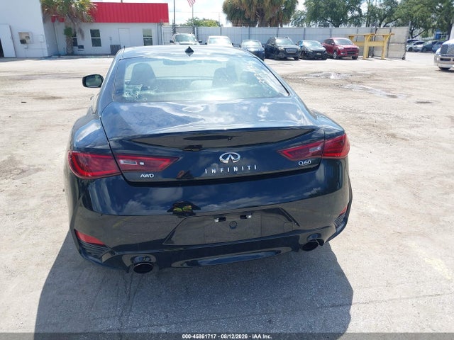Aukcja sprzedaży 2018 Infiniti Q60 3.0t Luxe, vin: JN1EV7EL8JM392936, numer aukcji: 45861717