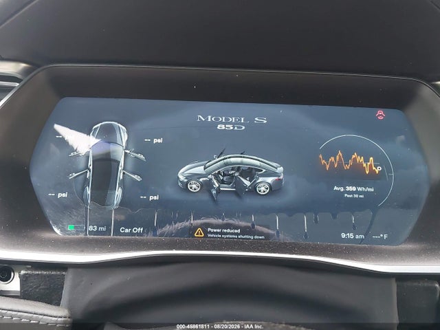 Tesla MODEL S 2016 5YJSA1E25GF127781 Image 7