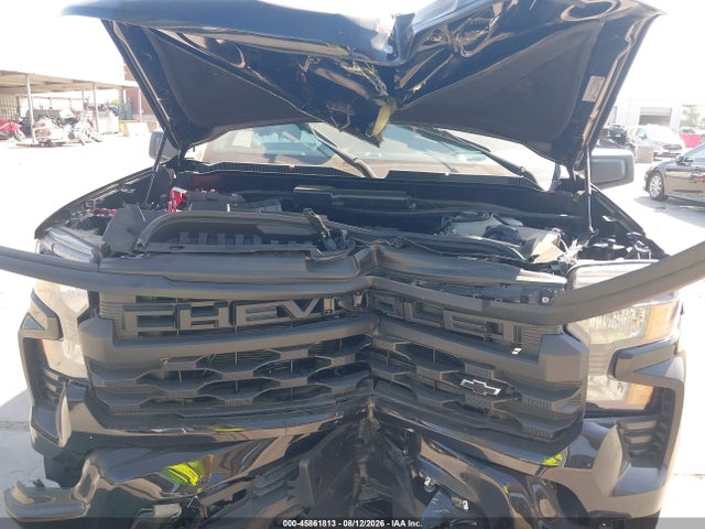 45861813 :رقم المزاد ، 3GCPABEK3SG310885 vin ، 2025 Chevrolet Silverado 1500 Custom مزاد بيع
