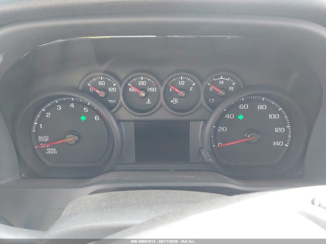 45861813 :رقم المزاد ، 3GCPABEK3SG310885 vin ، 2025 Chevrolet Silverado 1500 Custom مزاد بيع
