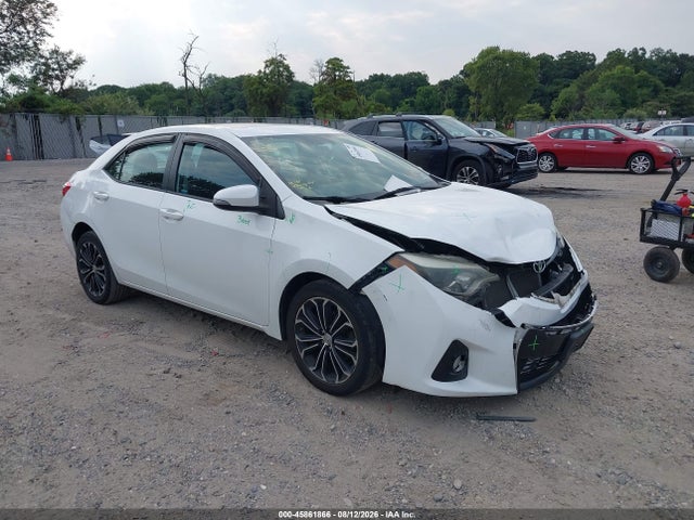 2014 Toyota Corolla S Plus მანქანა იყიდება აუქციონზე, vin: 2T1BURHEXEC210944, აუქციონის ნომერი: 45861866
