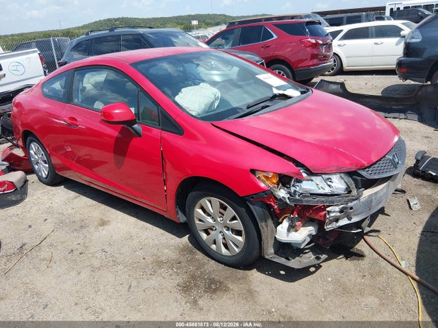 2012 Honda Civic Lx მანქანა იყიდება აუქციონზე, vin: 2HGFG3B54CH553820, აუქციონის ნომერი: 45861873