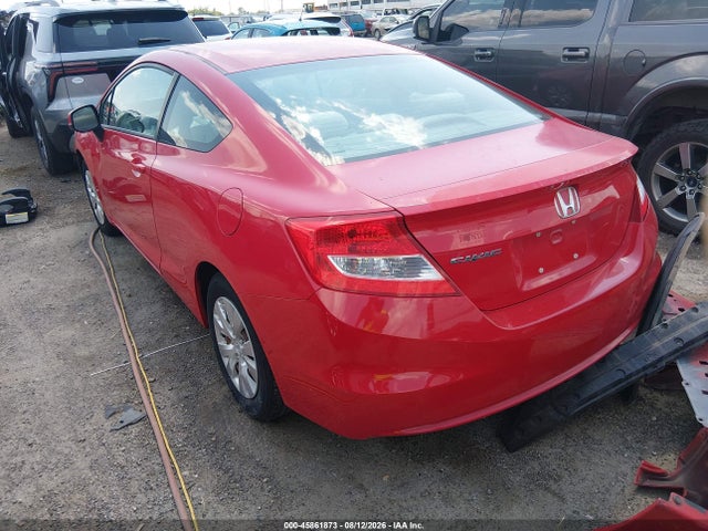 Продаж на аукціоні авто 2012 Honda Civic Lx, vin: 2HGFG3B54CH553820, номер лоту: 45861873