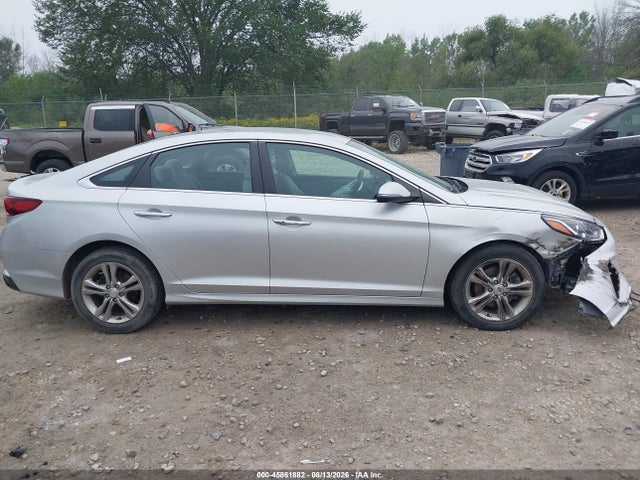 2018 Hyundai Sonata Sel მანქანა იყიდება აუქციონზე, vin: 5NPE34AF0JH609391, აუქციონის ნომერი: 45861882