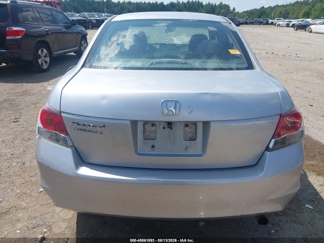 45861893 :رقم المزاد ، 1HGCP26378A037270 vin ، 2008 Honda Accord 2.4 Lx مزاد بيع