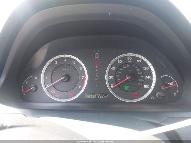 45861893 :رقم المزاد ، 1HGCP26378A037270 vin ، 2008 Honda Accord 2.4 Lx مزاد بيع