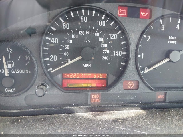 45861913 :رقم المزاد ، 4USCJ3322WLC11357 vin ، 1998 Bmw Z3 2.8 مزاد بيع