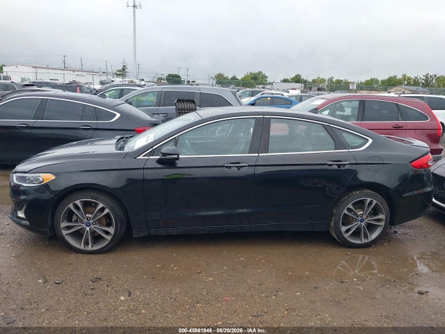 2019 Ford Fusion Titanium მანქანა იყიდება აუქციონზე, vin: 3FA6P0D9XKR105782, აუქციონის ნომერი: 45861946