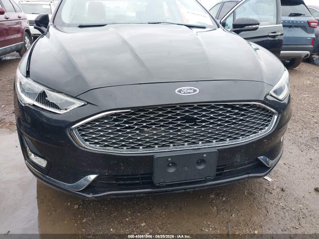 2019 Ford Fusion Titanium მანქანა იყიდება აუქციონზე, vin: 3FA6P0D9XKR105782, აუქციონის ნომერი: 45861946