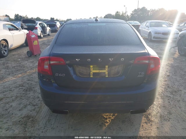 2015 Volvo S60 T5 Premier მანქანა იყიდება აუქციონზე, vin: YV1612TK9F2355918, აუქციონის ნომერი: 45861988