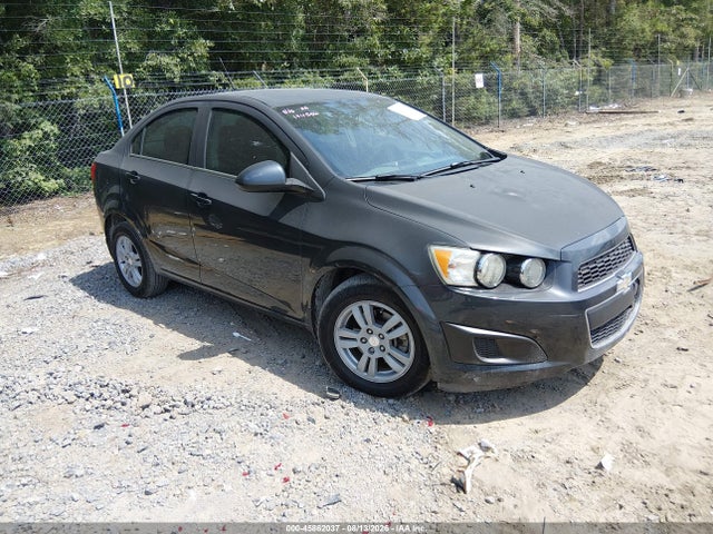 2014 Chevrolet Sonic Lt Auto მანქანა იყიდება აუქციონზე, vin: 1G1JC5SH8E4194586, აუქციონის ნომერი: 45862037