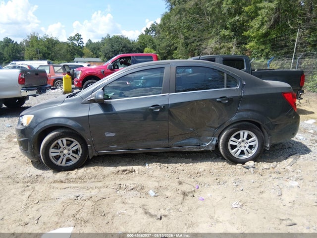 2014 Chevrolet Sonic Lt Auto მანქანა იყიდება აუქციონზე, vin: 1G1JC5SH8E4194586, აუქციონის ნომერი: 45862037