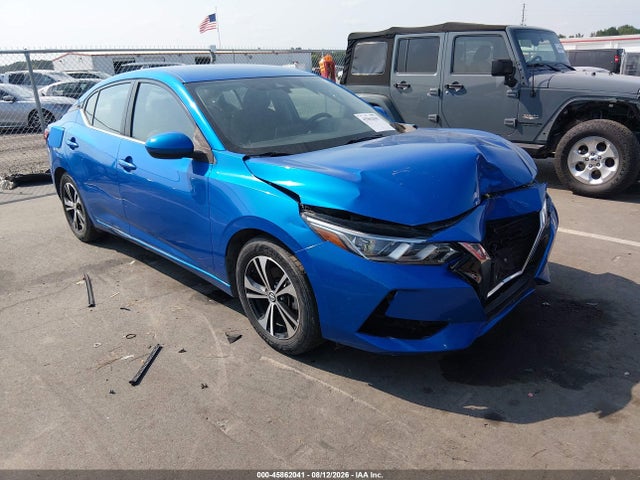 45862041 :رقم المزاد ، 3N1AB8CV1MY312539 vin ، 2021 Nissan Sentra Sv Xtronic Cvt مزاد بيع