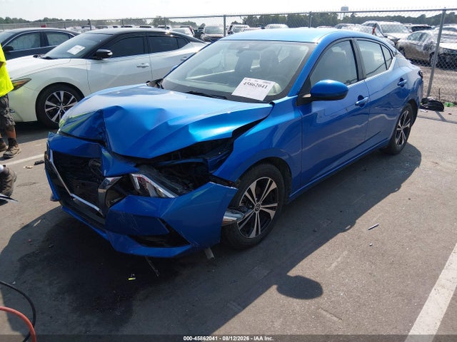 45862041 :رقم المزاد ، 3N1AB8CV1MY312539 vin ، 2021 Nissan Sentra Sv Xtronic Cvt مزاد بيع