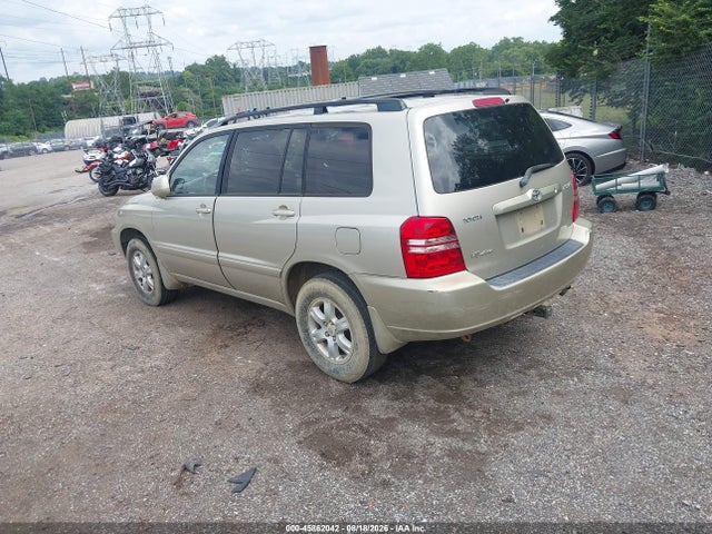 Продажа на аукционе авто 2002 Toyota Highlander V6, vin: JTEHF21A220086477, номер лота: 45862042