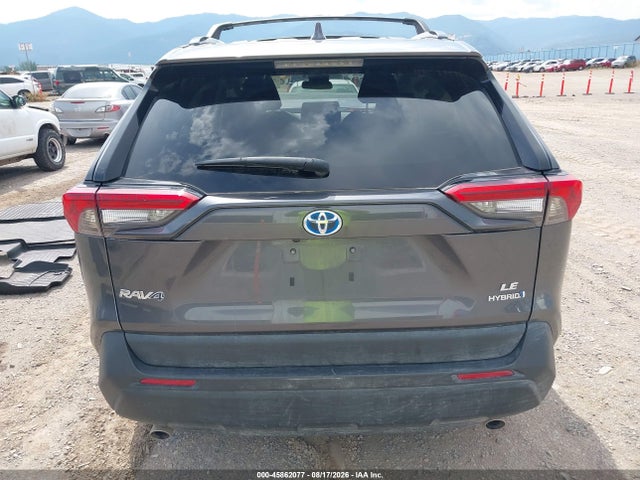 2022 Toyota Rav4 Hybrid Le მანქანა იყიდება აუქციონზე, vin: 4T3MWRFV8NU064202, აუქციონის ნომერი: 45862077