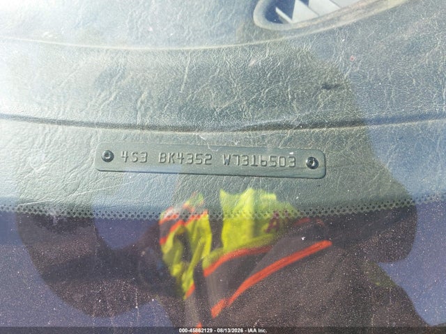 45862129 :رقم المزاد ، 4S3BK4352W7316503 vin ، 1998 Subaru Legacy L/right Hand Postal Drive مزاد بيع