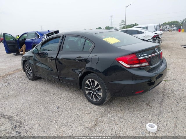 45862130 :رقم المزاد ، 19XFB2F89FE046844 vin ، 2015 Honda Civic Ex مزاد بيع