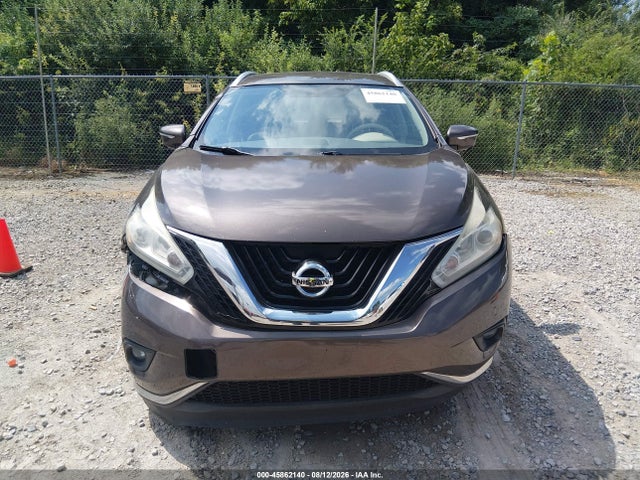 Aukcja sprzedaży 2015 Nissan Murano Sl, vin: 5N1AZ2MG4FN228121, numer aukcji: 45862140