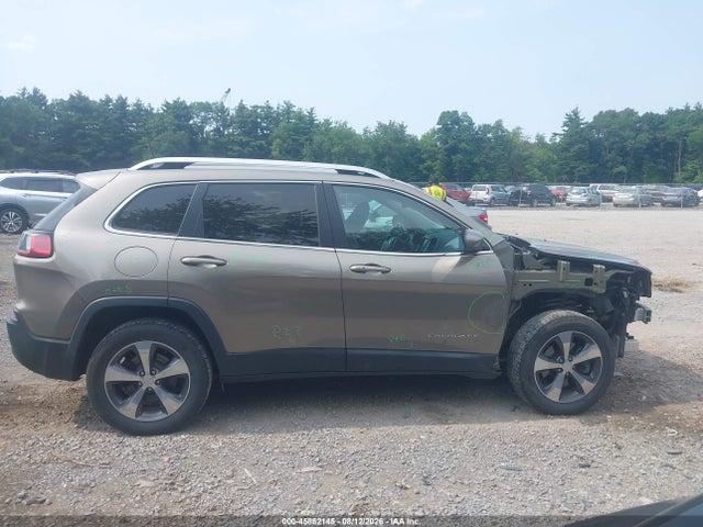 Продаж на аукціоні авто 2019 Jeep Cherokee Limited 4x4, vin: 1C4PJMDX2KD236669, номер лоту: 45862145