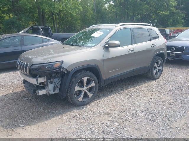 Продаж на аукціоні авто 2019 Jeep Cherokee Limited 4x4, vin: 1C4PJMDX2KD236669, номер лоту: 45862145