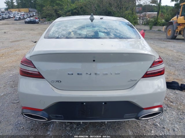 Aukcja sprzedaży 2026 Genesis G70 2.5t Awd, vin: KMTG64SC2TU170127, numer aukcji: 45862194