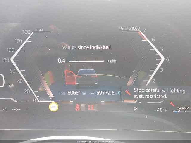 45862221 :رقم المزاد ، WBX73EF0XP5X47194 vin ، 2023 Bmw X1 Xdrive28i مزاد بيع