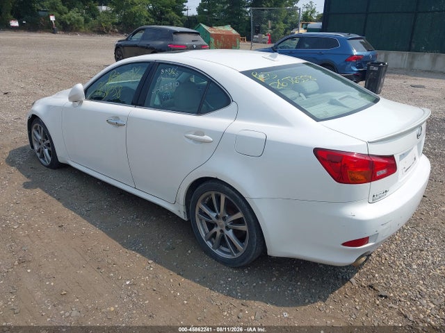 2008 Lexus Is 250 მანქანა იყიდება აუქციონზე, vin: JTHBK262085074104, აუქციონის ნომერი: 45862241