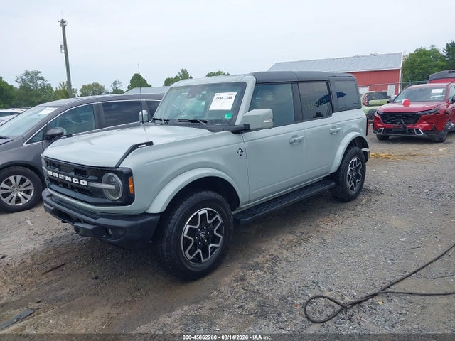 45862260 :رقم المزاد ، 1FMDE8BH6RLA97202 vin ، 2024 Ford Bronco Outer Banks مزاد بيع